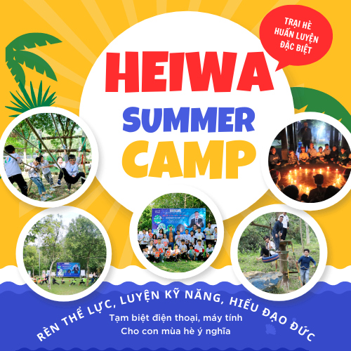 HEIWA SUMMER CAMP 3 ngày 2 đêm (Offline)